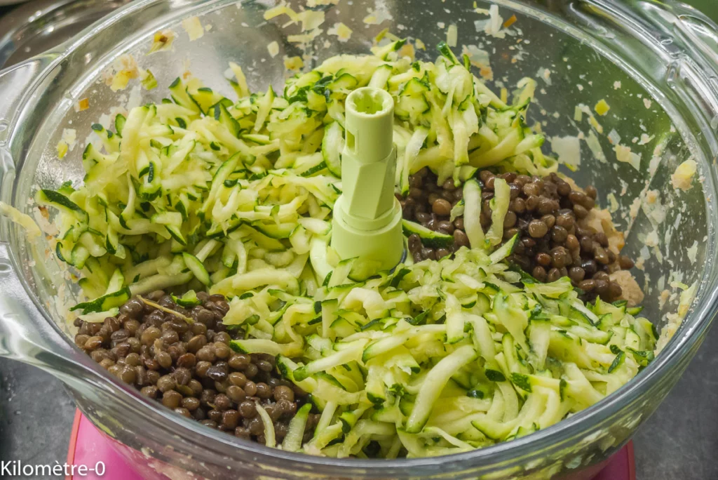 Galettes de lentilles végétariennes - Étape 6