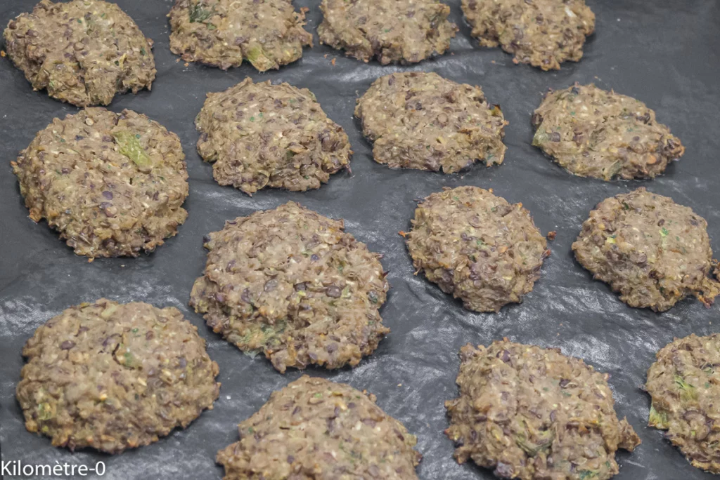 Galettes de lentilles végétariennes - Étape 8