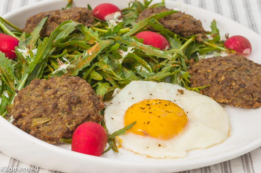 Galettes de lentilles végétariennes - Étape 10