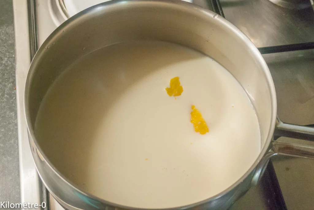 Gâteau de semoule de millet - Étape 2