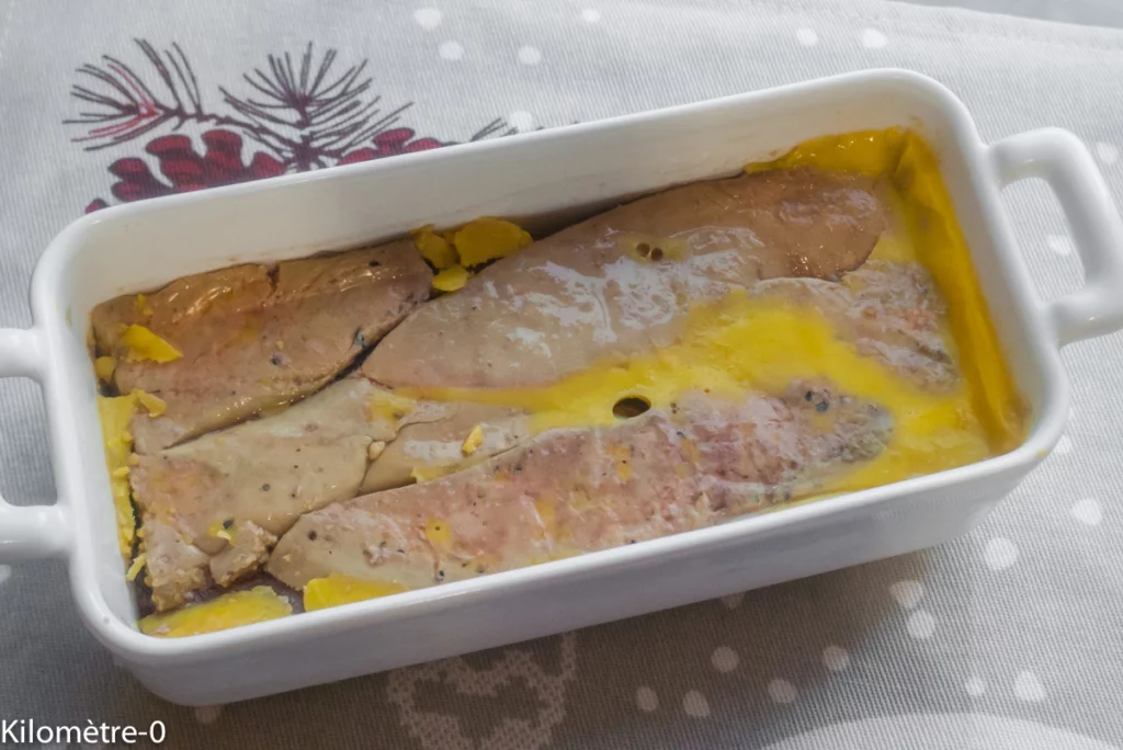 Terrine de foie gras aux poires - Étape 4