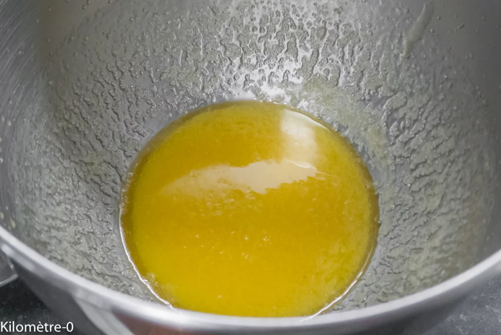 Gâteau fondant au citron - Étape 1