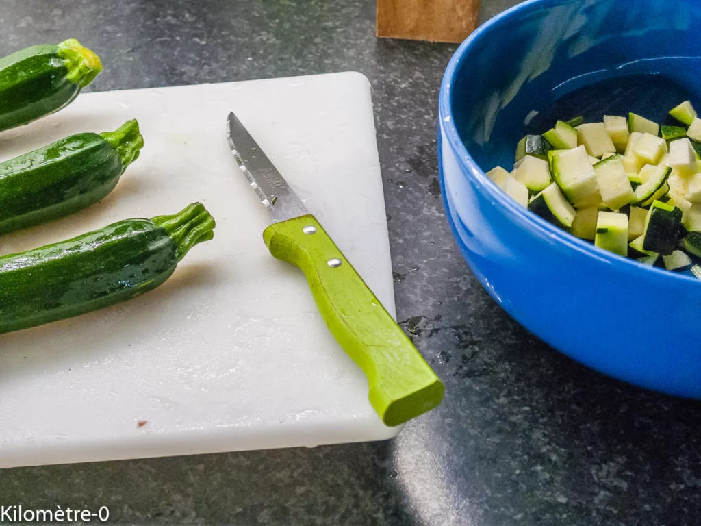 Taboulé aux légumes de printemps - Étape 2