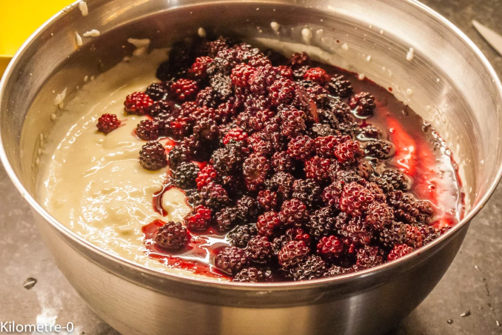 Cheesecake aux mûres (sans cuisson) - Étape 8