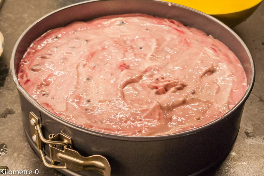 Cheesecake aux mûres (sans cuisson) - Étape 9