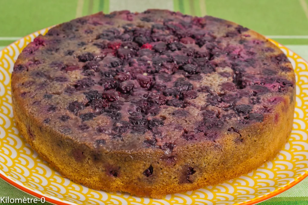 Gâteau moelleux aux mûres et amaretto - Étape 12