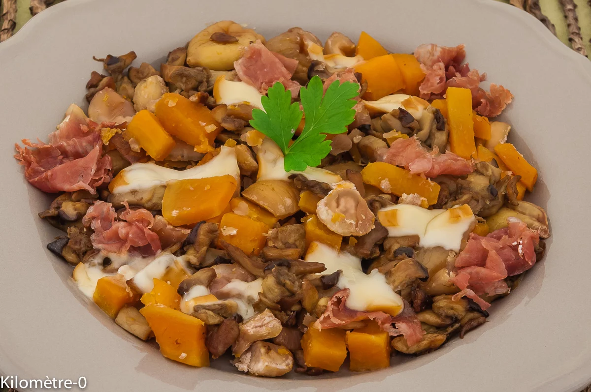 Photo de recette de Kilomètre-0, blog de cuisine réalisée à partir de produits de saison et issus de circuits courts