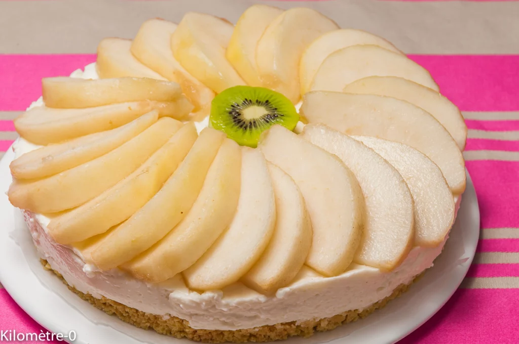 Cheesecake poires ricotta - Étape 3