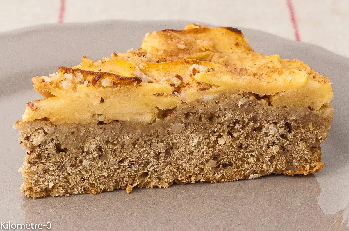 Photo de recette de dessert, gâteau, cuisine, belge, Belgique, fruits, automne, hiver, pommes, amandes, bio, Kilomètre-0, blog de cuisine réalisée à partir de produits de saison et issus de circuits courts