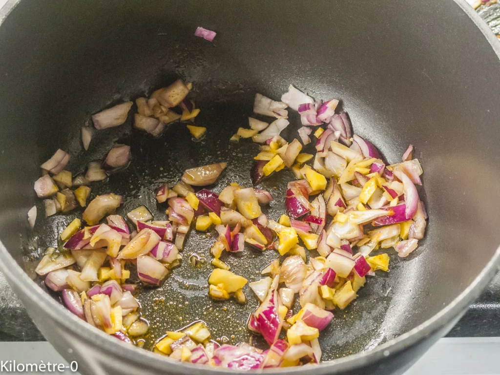 Carri de poulet malgache - Étape 10