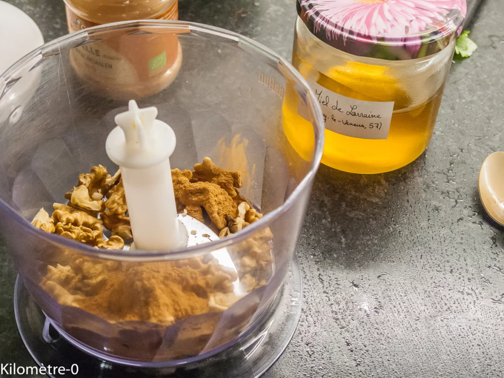 Pommes au four, miel, cannelle et noix - Étape 3