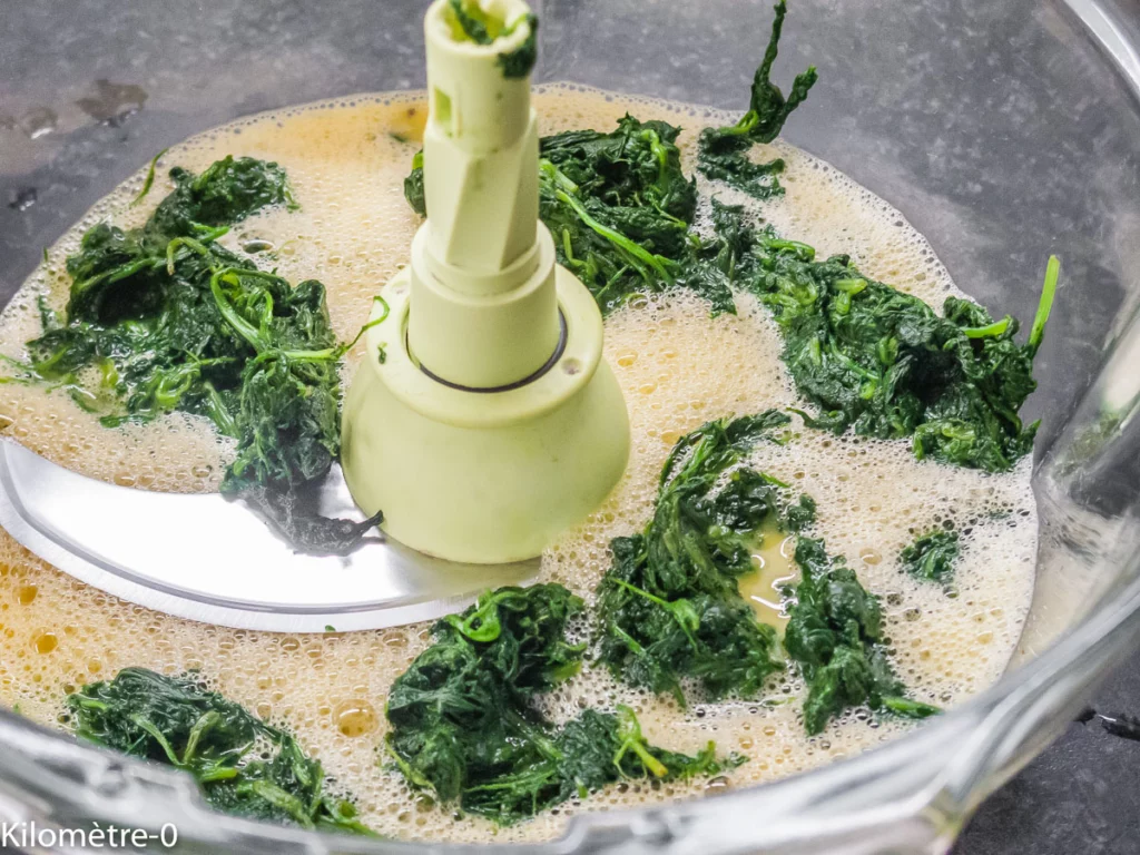 Roulé aux épinards et au fromage ail et fines herbes - Étape 5