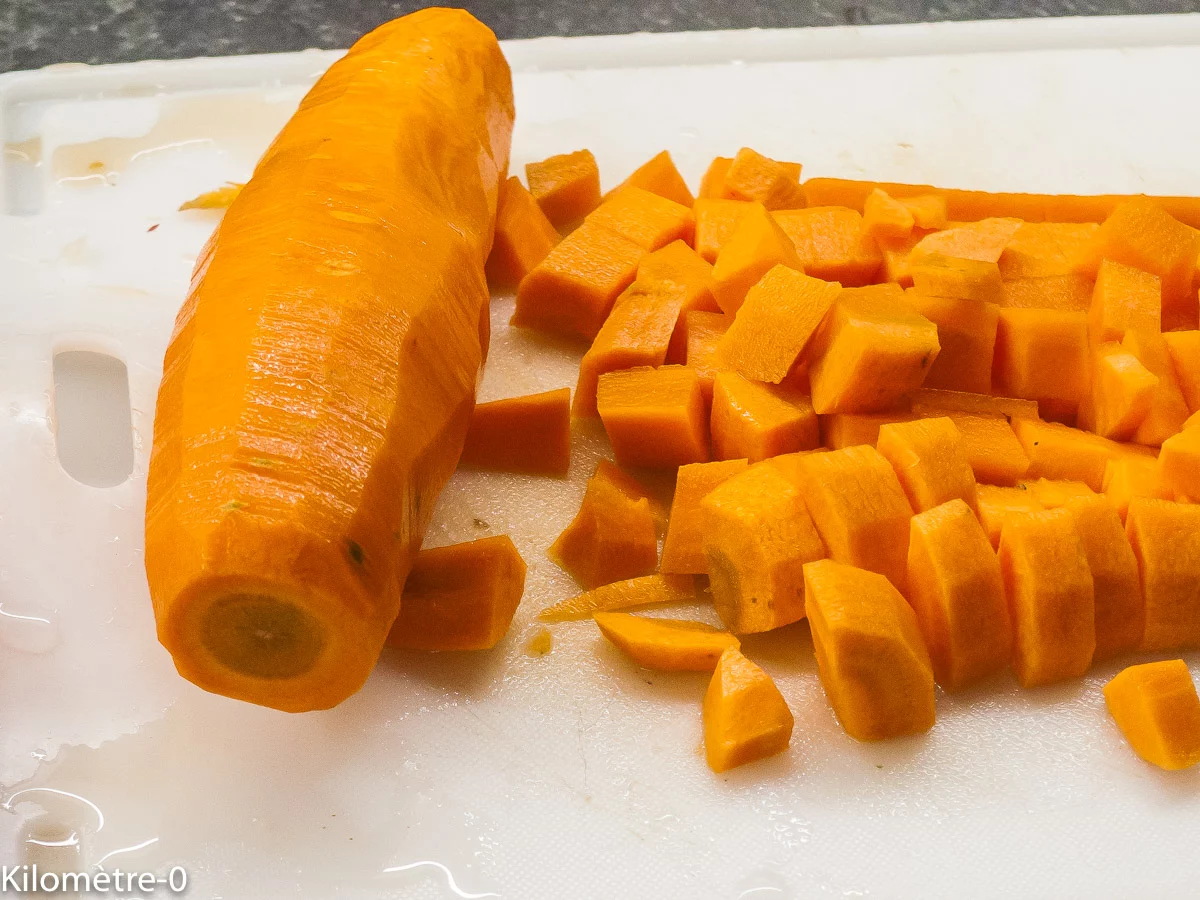 Photo de recette de Kilomètre-0, blog de cuisine réalisée à partir de produits de saison et issus de circuits courts