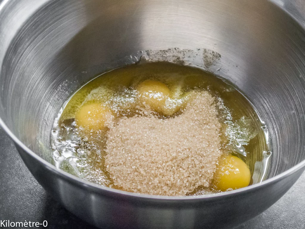 Far breton aux pruneaux et sarrasin - Étape 3