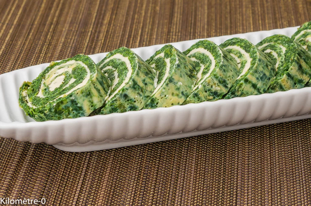 Roulé aux épinards et au fromage ail et fines herbes - Étape 10