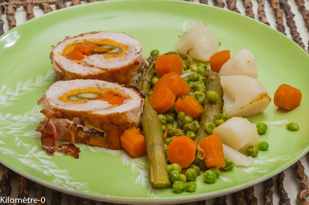 Roulés de dinde printanière - Étape 8