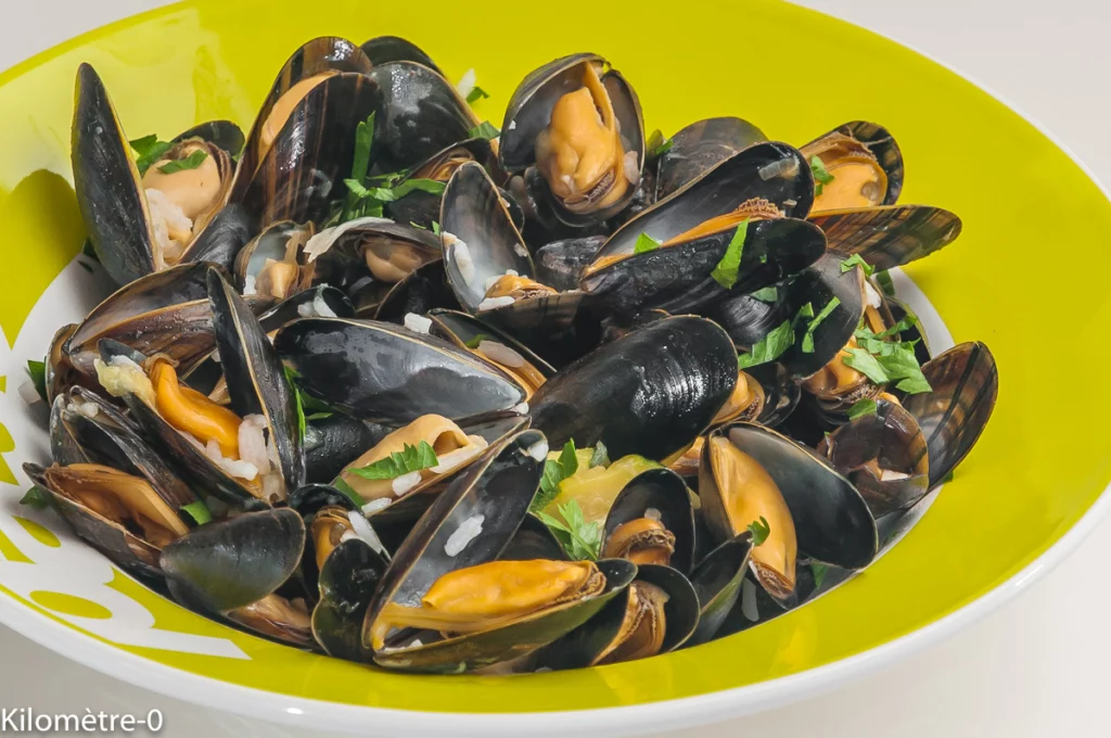 Moules aux courgettes et au riz - Étape 5