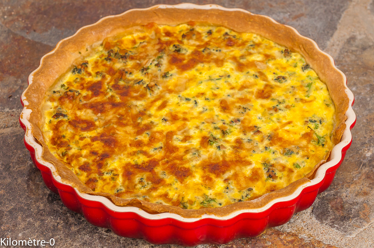 Photo de recette de quiche à la viande, épinards, fromage, comté, bio, facile, healthy, Kilomètre-0, blog de cuisine réalisée à partir de produits de saison et issus de circuits courts