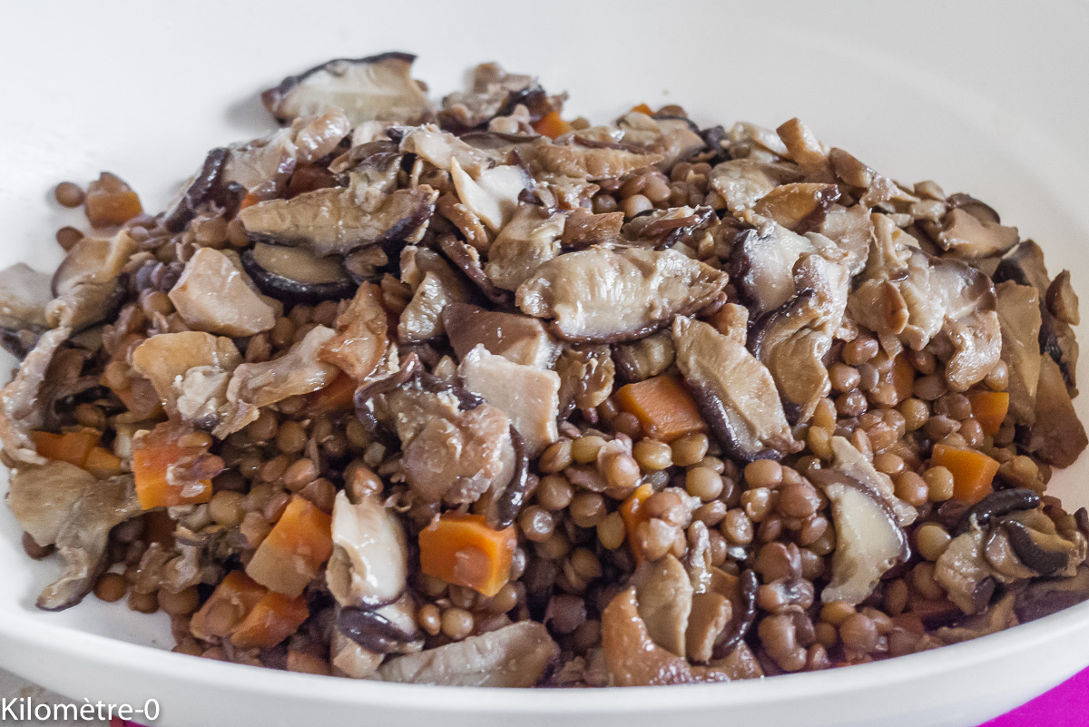Photo de recette végé de Kilomètre-0, blog de cuisine réalisée à partir de produits de saison et issus de circuits courts