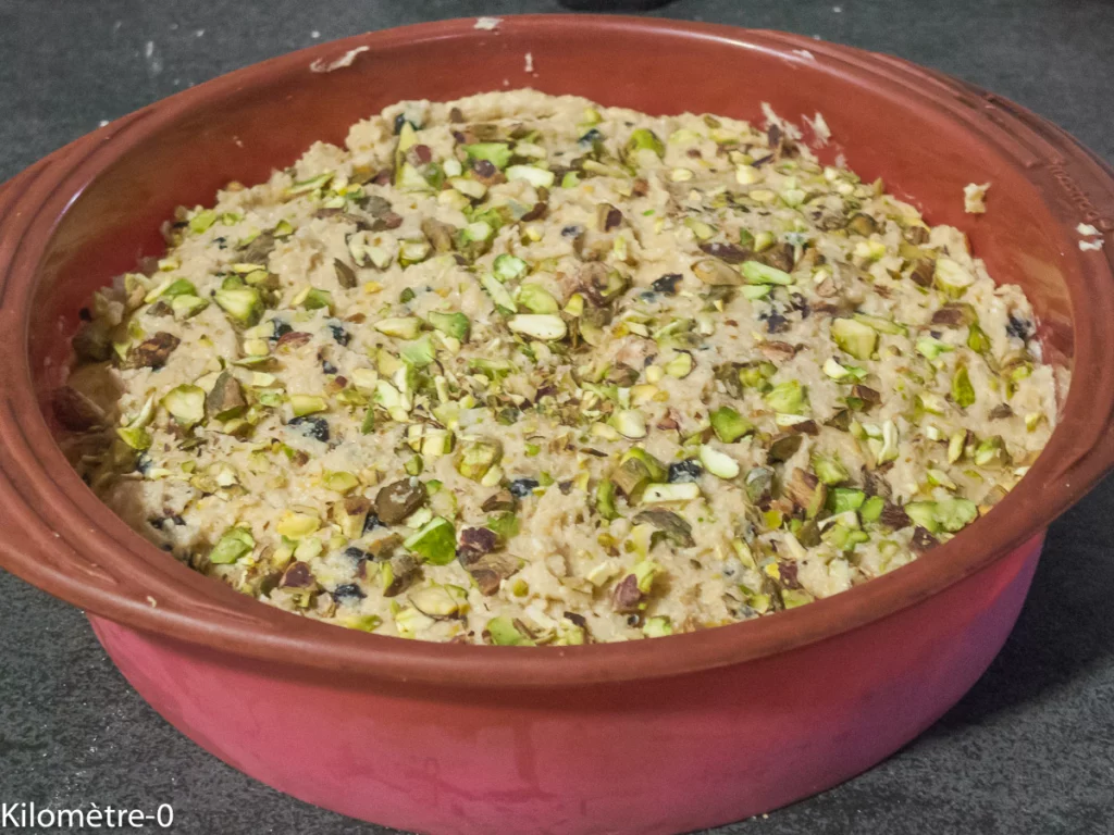 Gâteau du matin festif aux myrtilles séchées et pistaches - Étape 9