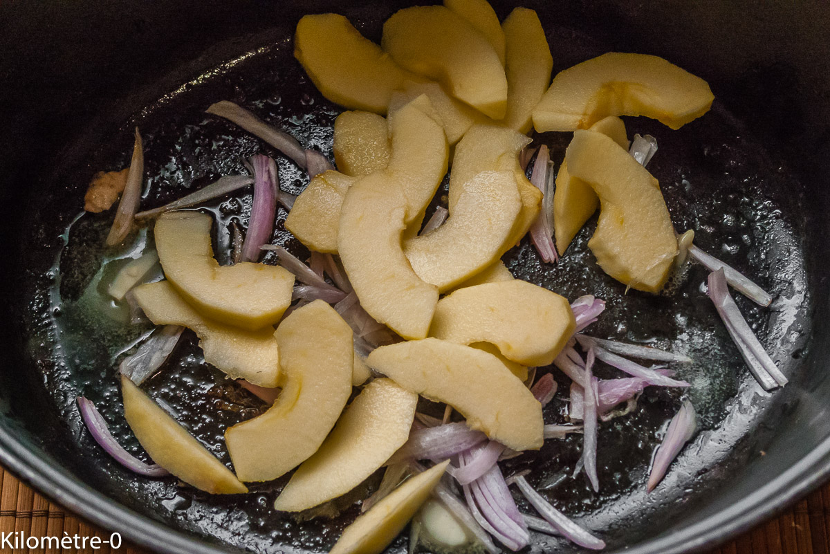 Photo de recette de Kilomètre-0, blog de cuisine réalisée à partir de produits de saison et issus de circuits courts