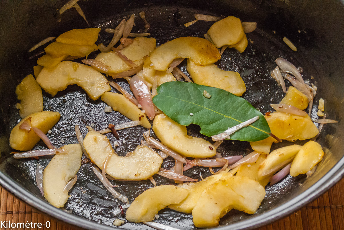 Photo de recette de Kilomètre-0, blog de cuisine réalisée à partir de produits de saison et issus de circuits courts