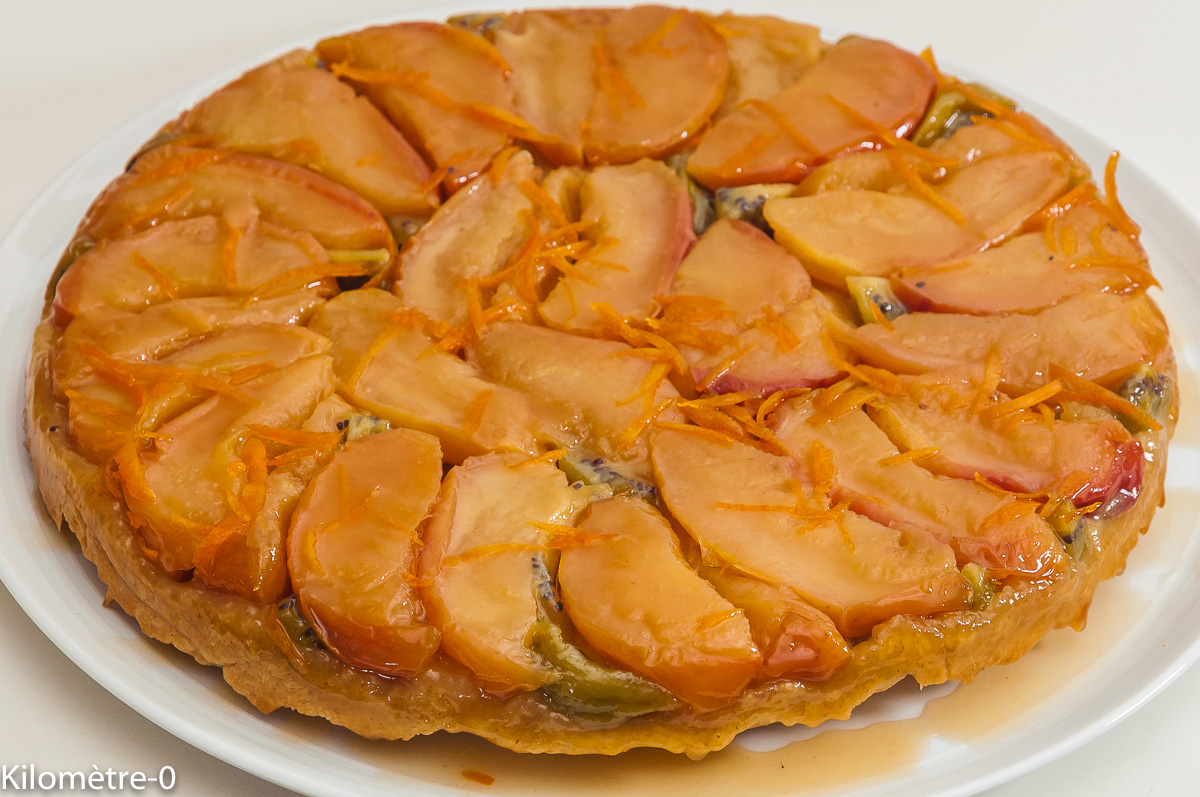 Tarte Tatin Aux Pommes Et Kiwis Kilometre 0