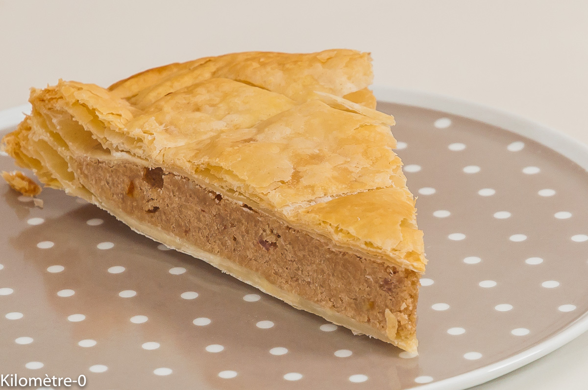 Photo de recette de galette des rois aux marrons, frangipane, facile, rapide, épiphanie,  Kilomètre-0, blog de cuisine réalisée à partir de produits de saison et issus de circuits courts