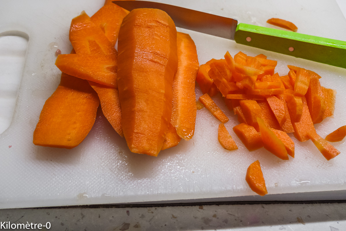 Photo de recette de Kilomètre-0, blog de cuisine réalisée à partir de produits de saison et issus de circuits courts