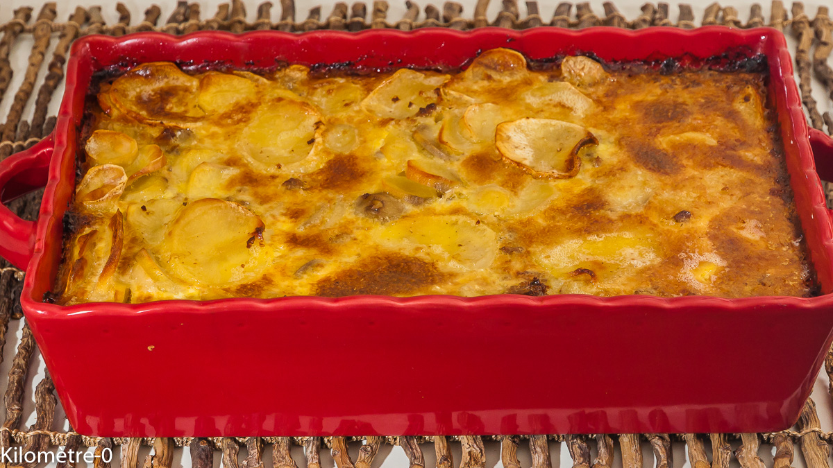 Photo de recette serbe, Serbie, cuisine du monde, gratin, pomme de terre, viande, économique, facile, de Kilomètre-0, blog de cuisine réalisée à partir de produits de saison et issus de circuits courts