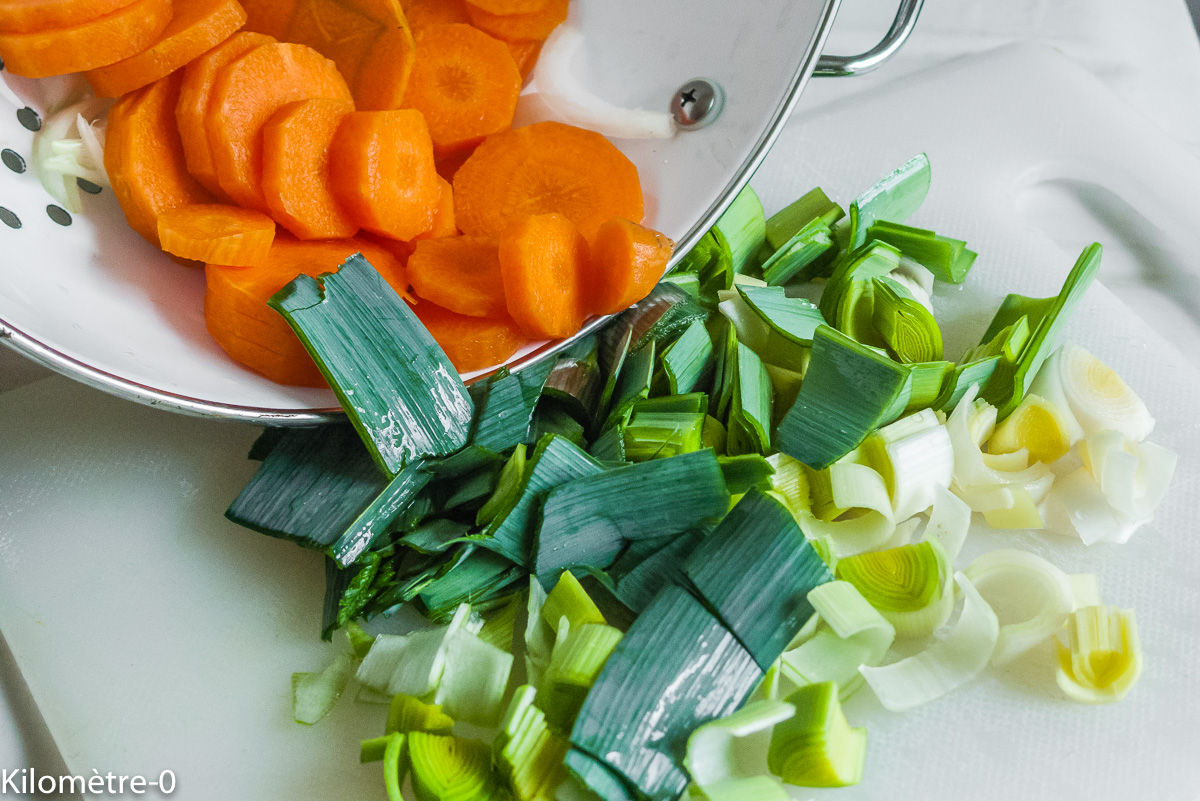 Photo de recette de Kilomètre-0, blog de cuisine réalisée à partir de produits de saison et issus de circuits courts