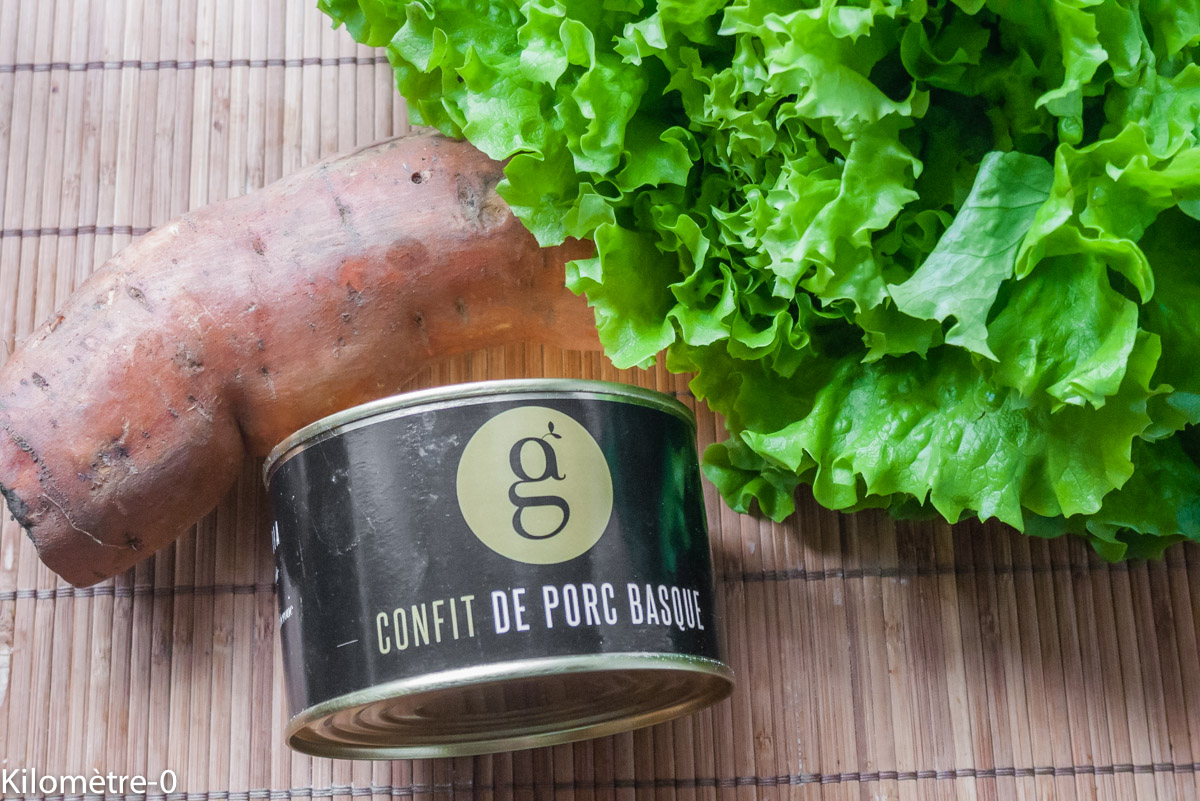 Photo de recette de Kilomètre-0 fait avec produits de la ferme Agerria, blog de cuisine réalisée à partir de produits locaux et issus de circuits courts