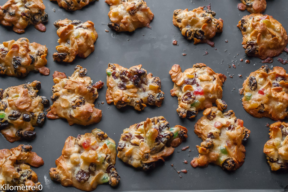 Photo de recette de florentins de Kilomètre-0, blog de cuisine réalisée à partir de produits locaux et issus de circuits courts