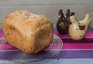 image de recette de pain aux noisettes, facile, bio, maison de Kilomètre-0