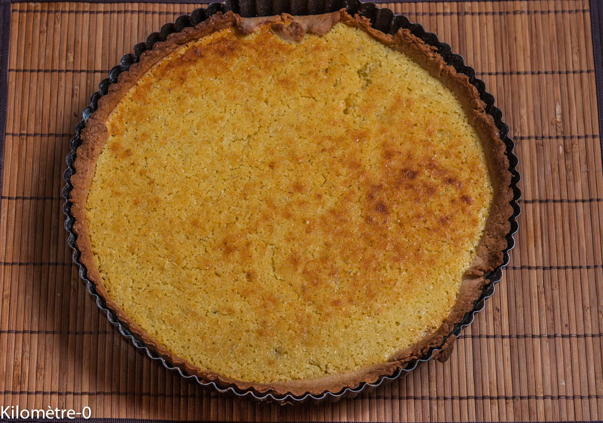Tarte citron amandes — étape 2