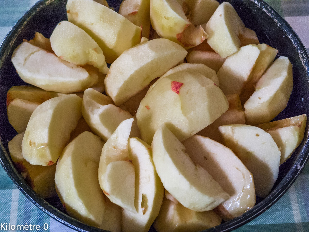 Tarte tatin aux pommes — étape 2