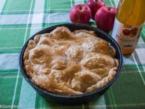 Image de recette de Tarte, tarte tatin, pommes, facile, rapide, bio, dessert, automne, Kilomètre-0,