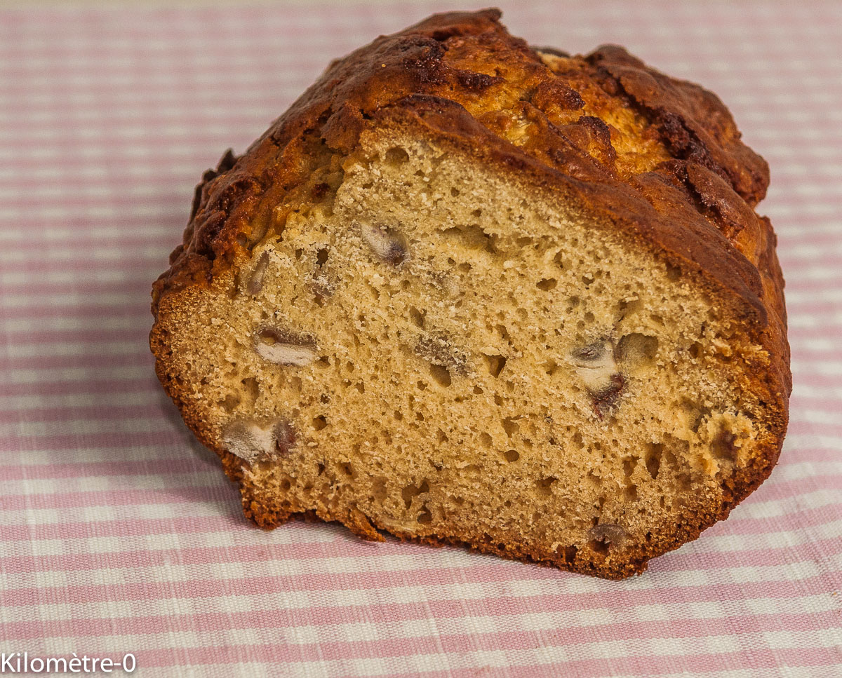 Cake aux châtaignes et au miel — étape 2