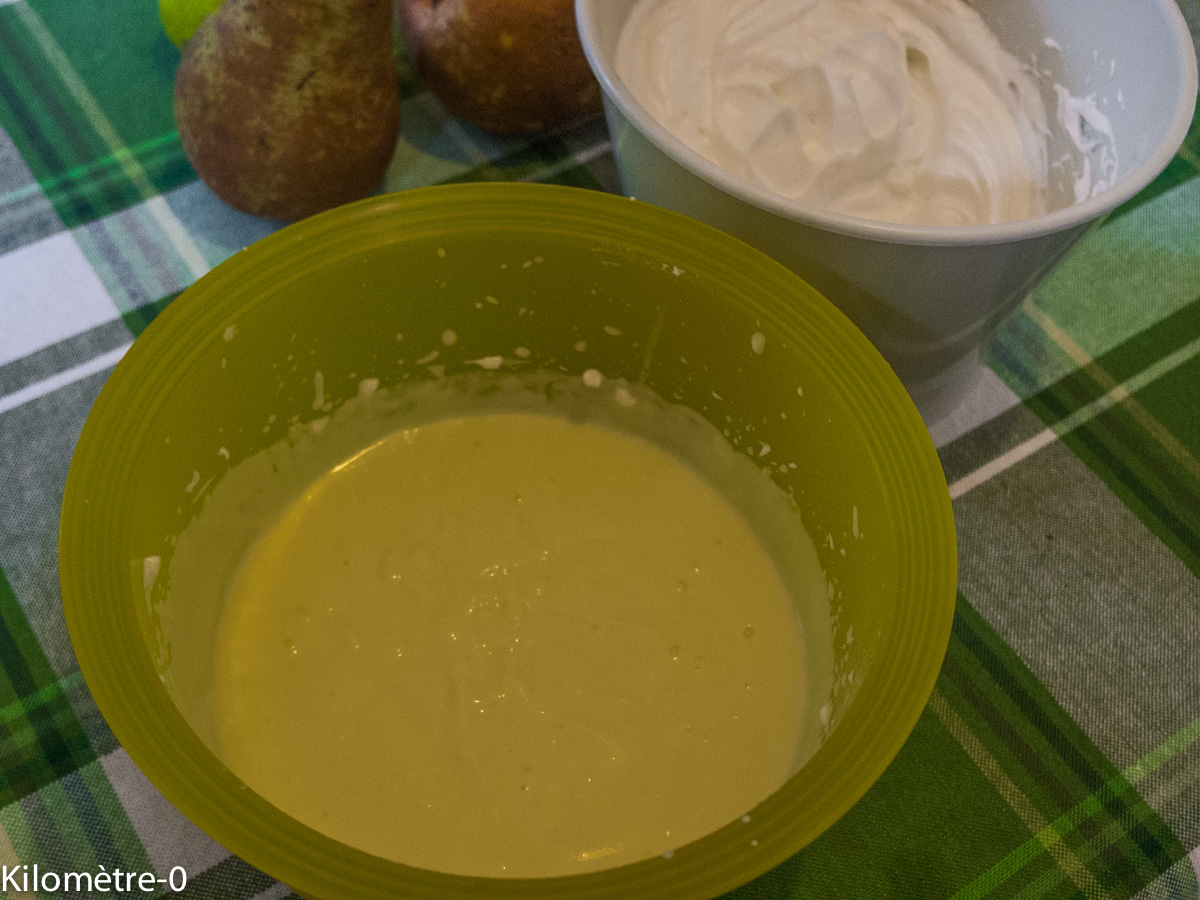 Gratin de poires — étape 2
