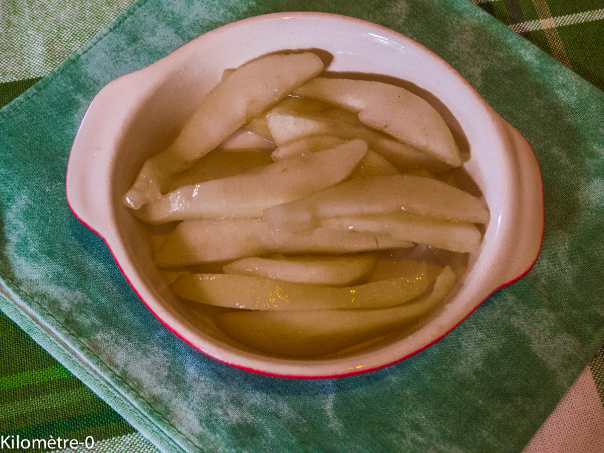 Gratin de poires — étape 3