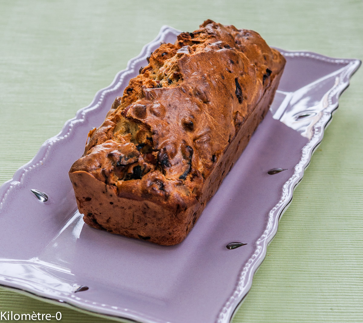 Cake lardé aux pruneaux de Martine — étape 1