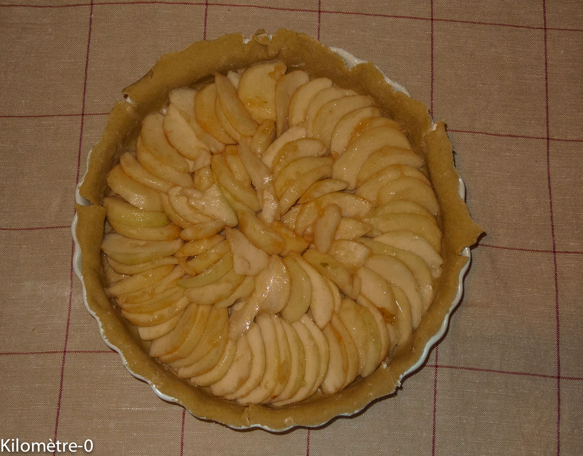 Tarte aux poires et aux noix — étape 2
