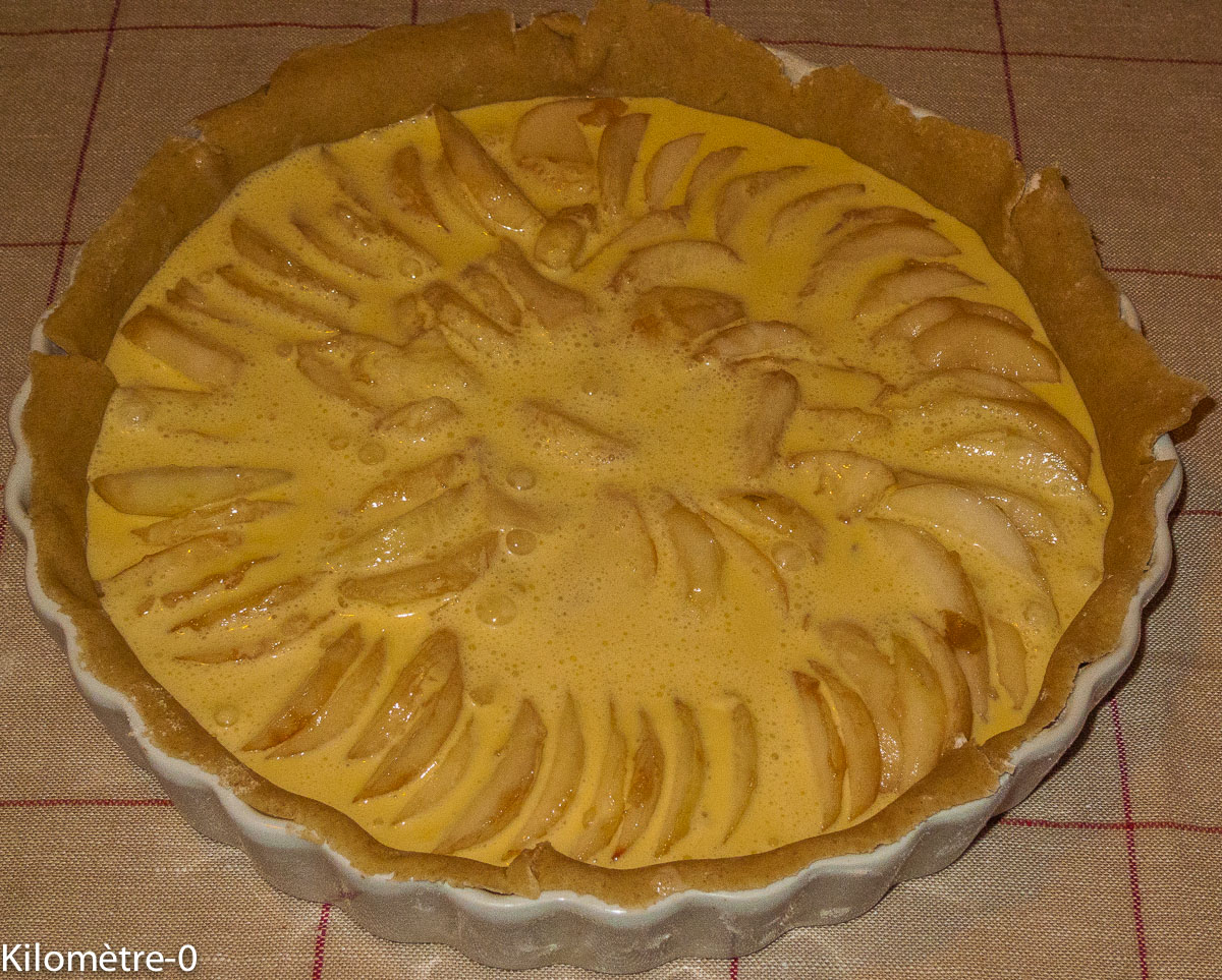 Tarte aux poires et aux noix — étape 3