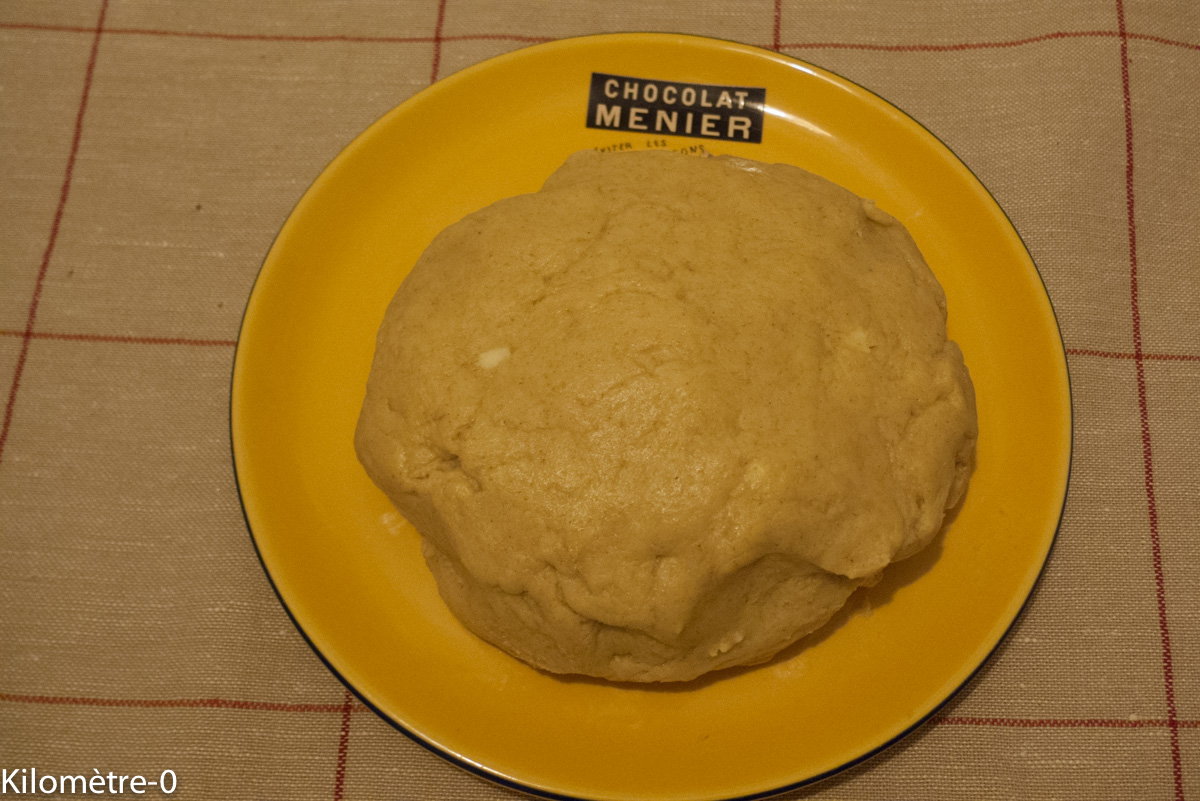 Gâteau basque à la cerise — étape 1