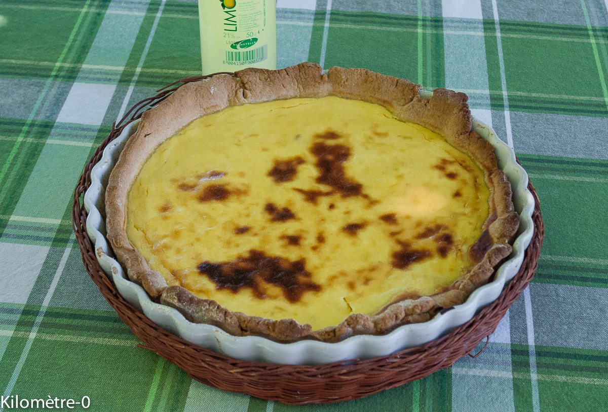 Tarte citron ricotta — étape 2