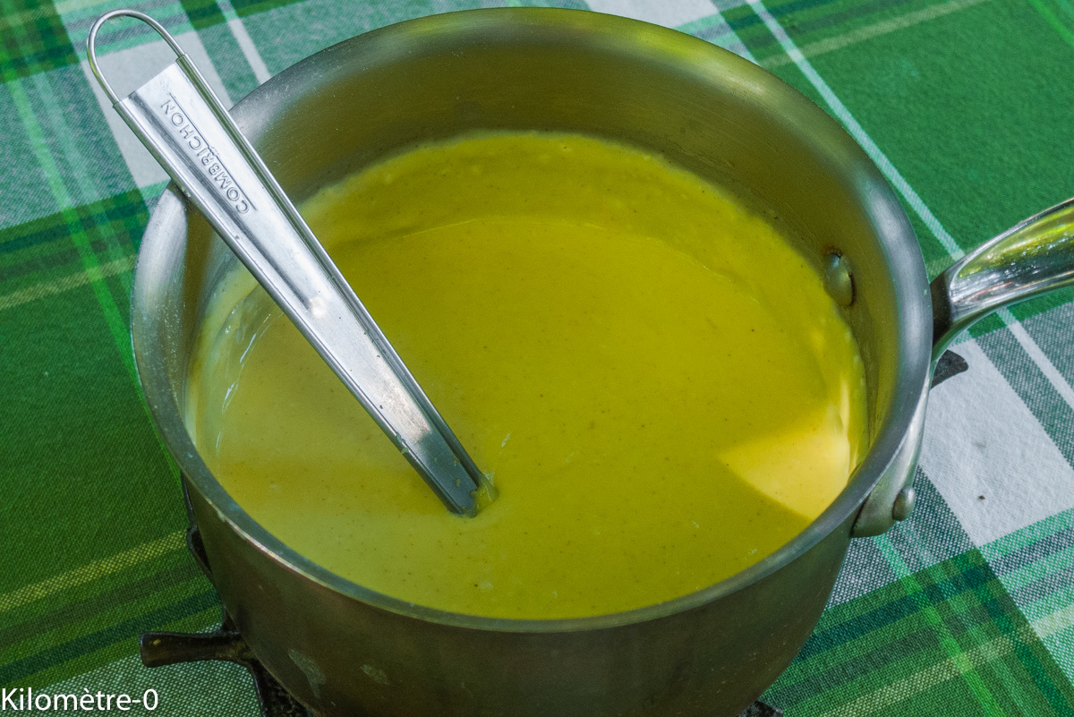 Soufflé au comté et aux champignons — étape 1