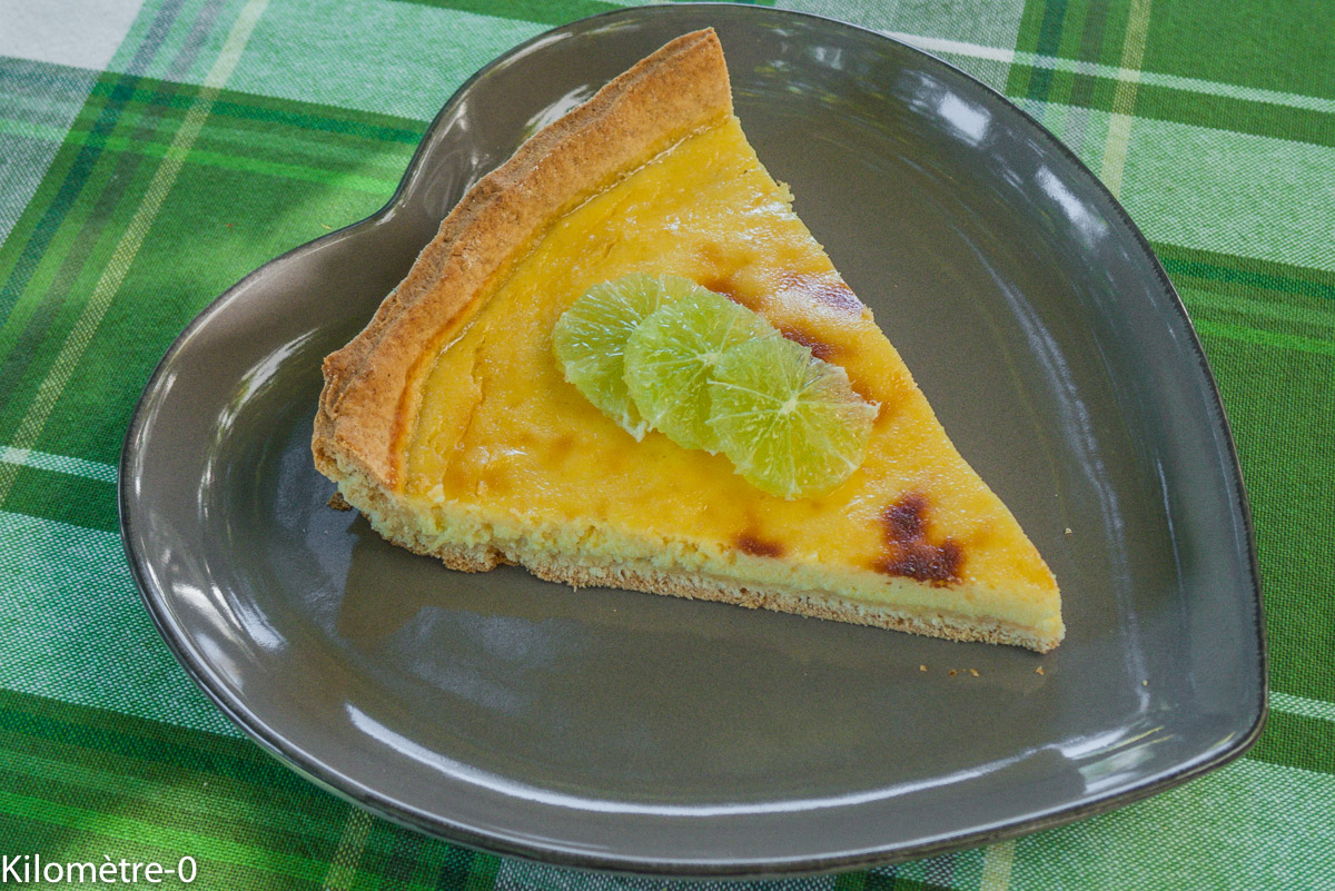 Image de recette de tarte facile, inratable, citron, ricotta, léger, healthy, bio, de Kilomètre-0