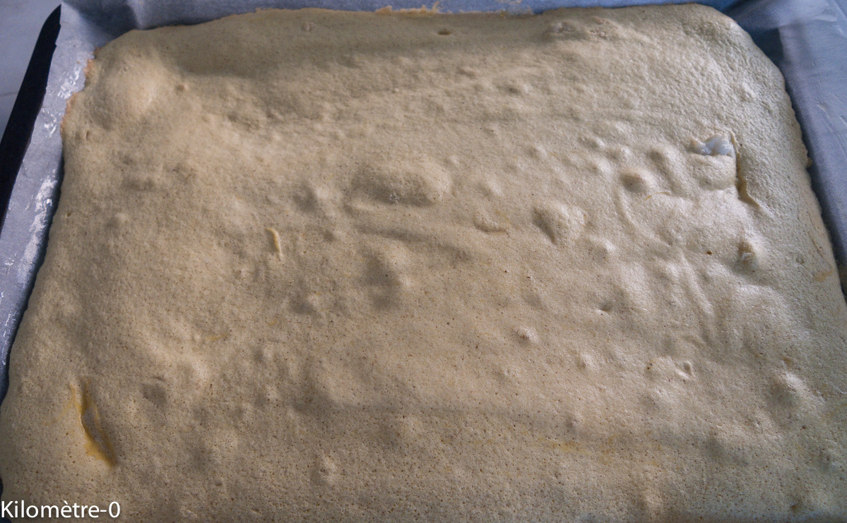 Biscuit roulé aux châtaignes — étape 2