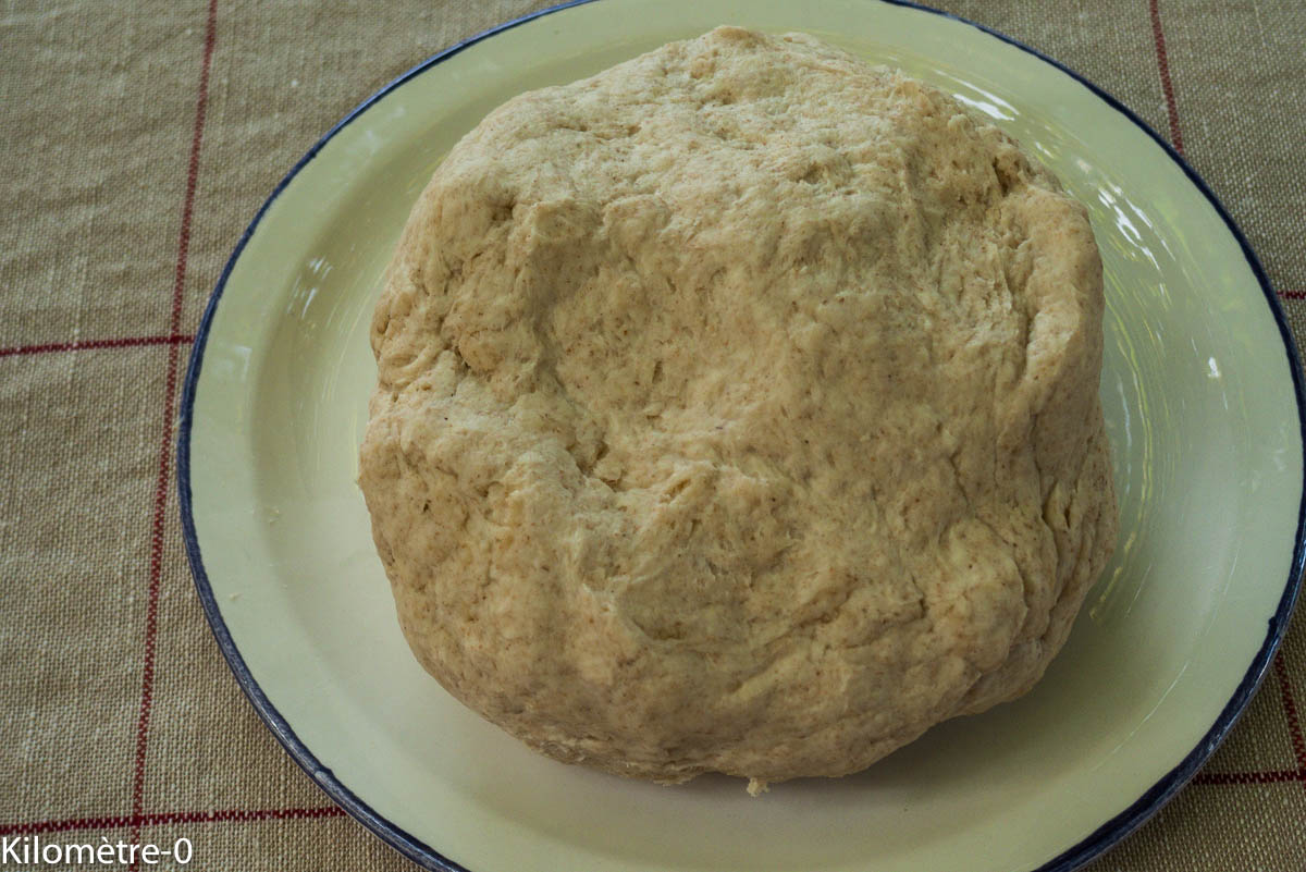 Pâte à tortilla — étape 1