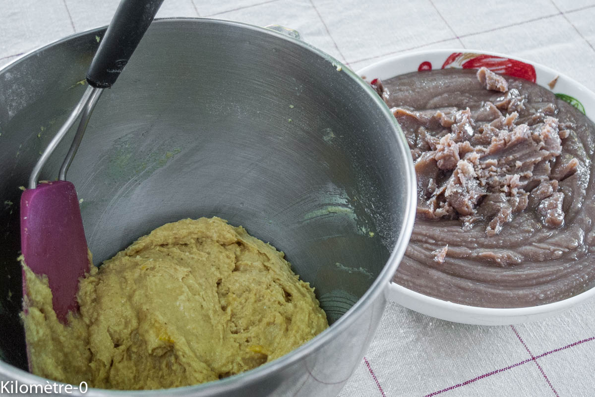 cake à la crème de châtaignes — étape 1